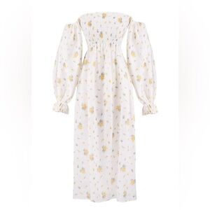 Sleeper Atlanta Linen Dress Sz Medium